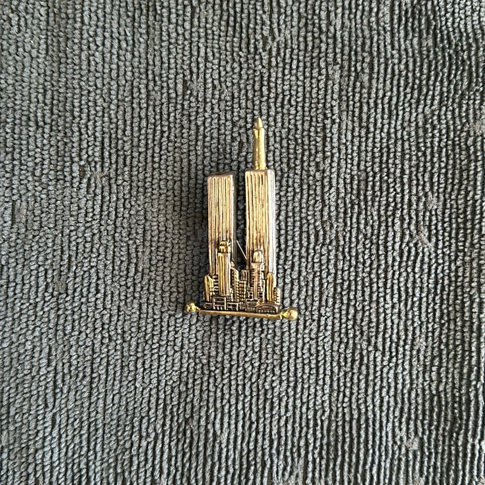 Twin Towers Pin/Brooch